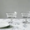 法國製玻璃點心杯
