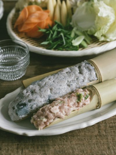 小柳產業日本製魚漿、蝦漿、貢丸勺附刮片