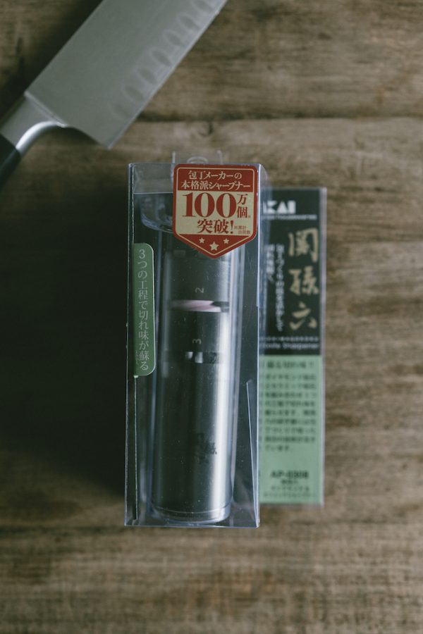 日本製貝印關孫六鑽石陶瓷磨刀器