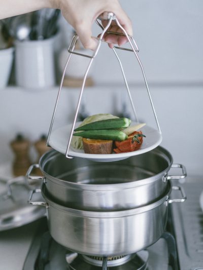 日本製貝印KAI防燙蒸盤茶碗蒸夾