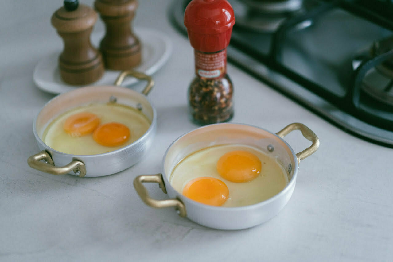 橄欖油早餐烤蛋