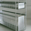吉川株式會社日本製不鏽鋼雙層抽屜式調味料收納架