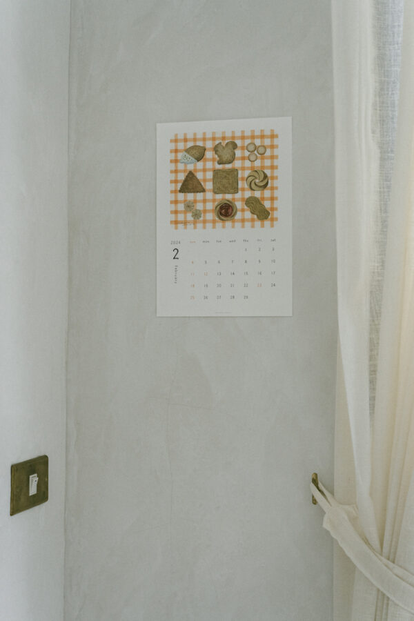 日本表現社 x 浅野みどり2024 手繪風年曆