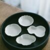 《東屋》天草陶石淺白灰豆皿