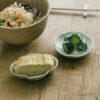 《東屋》天草陶石淺白灰豆皿